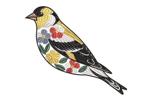 American Goldfinch Bird Embroidery: A Seller’s Review
