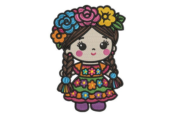 Cute Mexican Girl Embroidery: A Seller’s Review