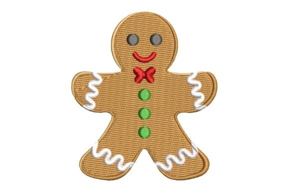 Review: Cheerful Gingerbread Man with Green Buttons