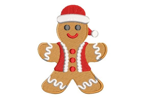 Review: Festive Gingerbread Man in Santa Vest Design