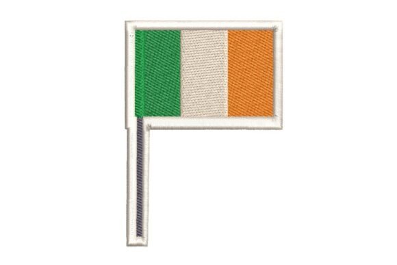 Review: Irish Flag Embroidery Design for Real Projects