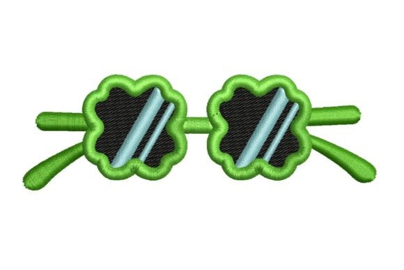Review: Lucky Shamrock Sunglasses Embroidery Design
