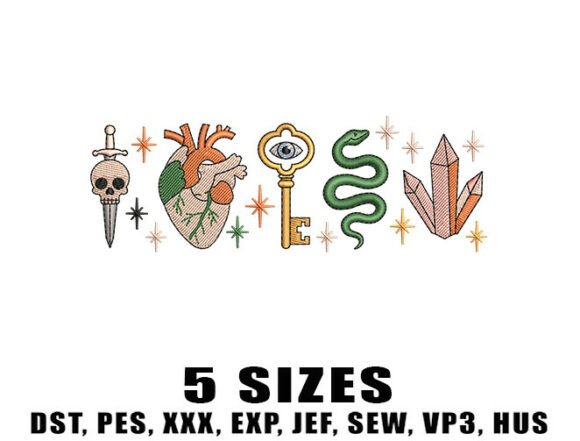 Review: Spooky Magic Embroidery Design for Craft Fairs