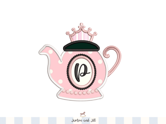 Review: Tea Pot Machine Embroidery Design for Holidays