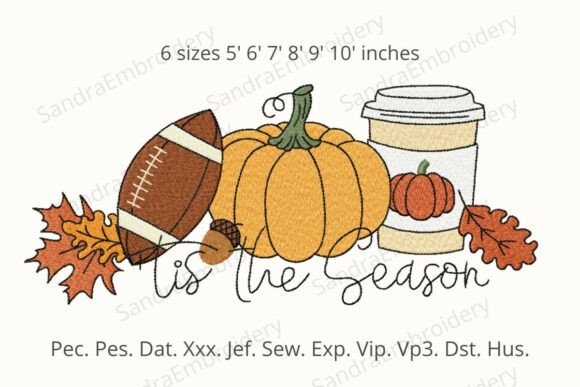 Review: Tis the Season Fall Embroidery Design