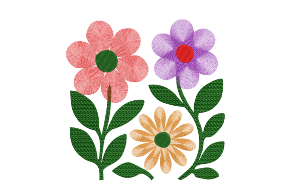 Reviewing Colorful Daisies Embroidery Design for Gifts