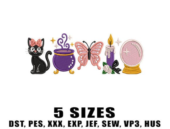 Reviewing the Cute Groovy Halloween Embroidery Design