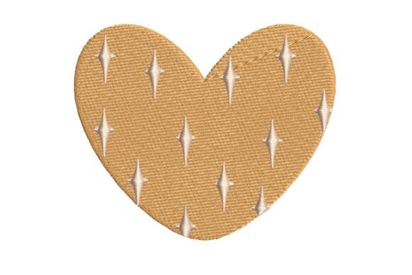 Reviewing the Sparkling Golden Heart Design