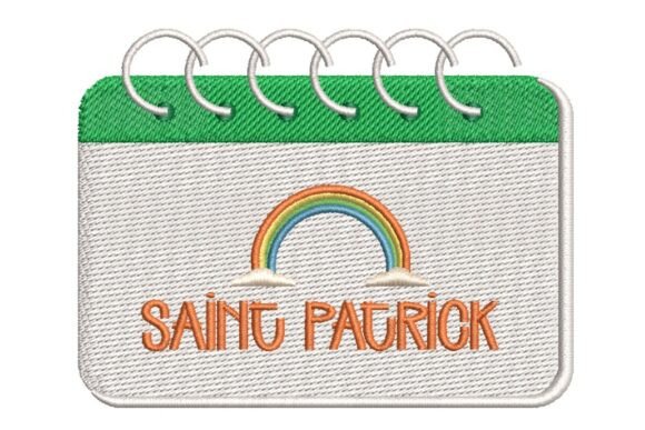 St. Patrick’s Day Rainbow Calendar Design Review